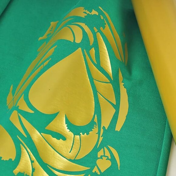 Guangyintong Heat Transfer Vinyl Gold HTV Rolls, 12" x 12ft Gold Iron on Vinyl - Picture 2 of 6